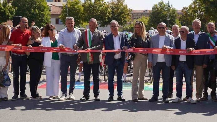 Partenza della Vuelta