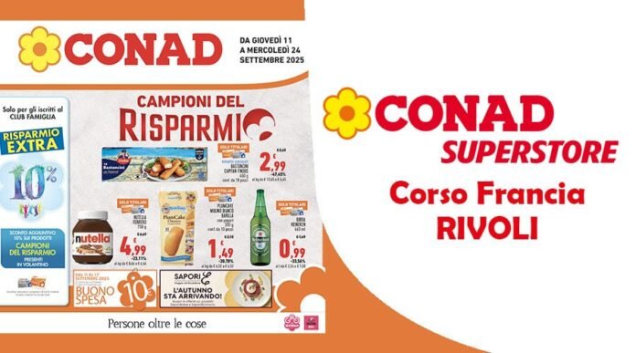 Superstore Conad Corso Francia Rivoli