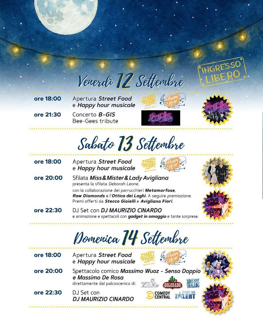 Notti di fine estate Avigliana