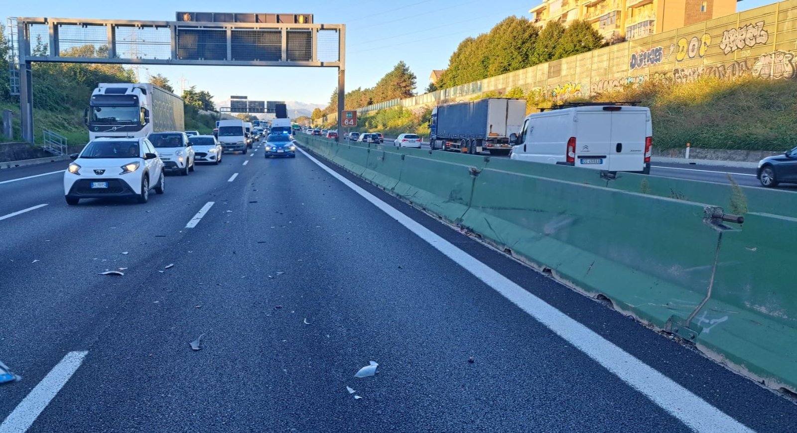 Incidente in Tangenziale