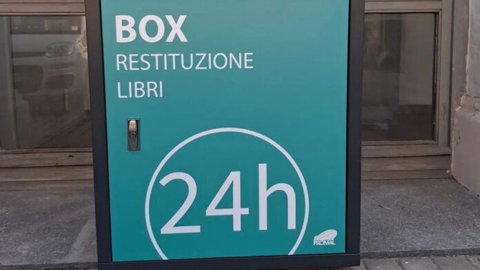 Box libri a Giaveno