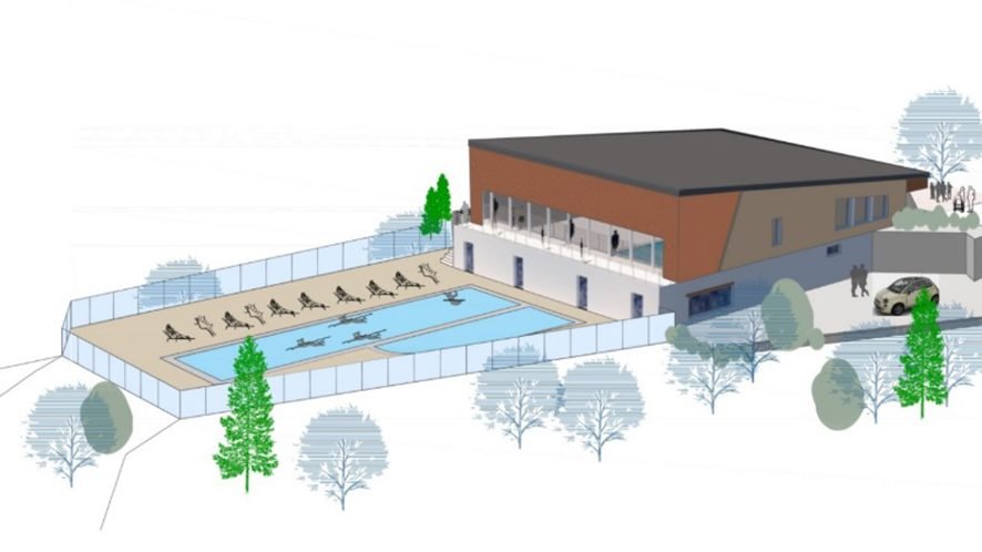 Piscina a Sestriere