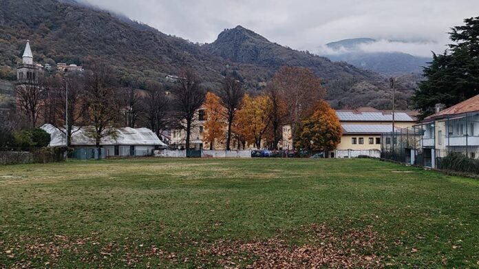 Condove, campo da calcio