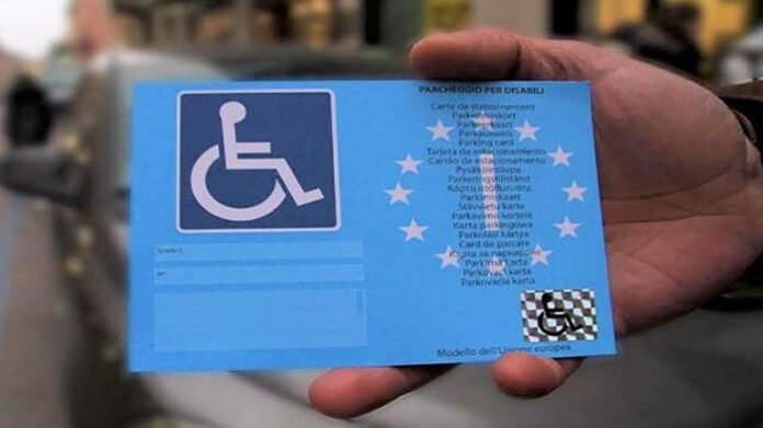 Contrassegno disabili