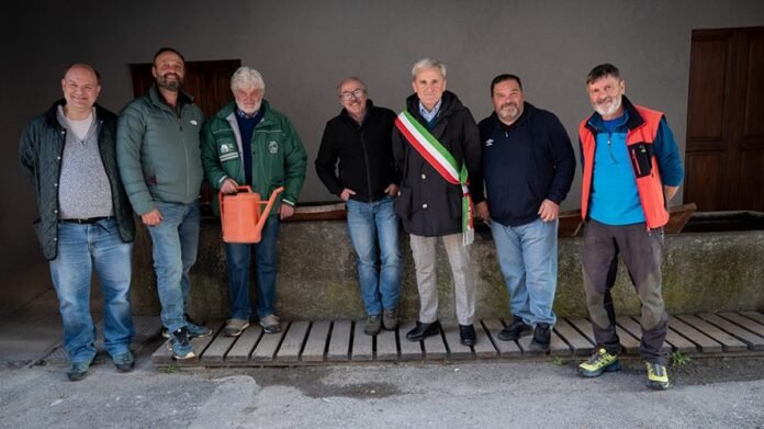 Chiomonte, la fontana