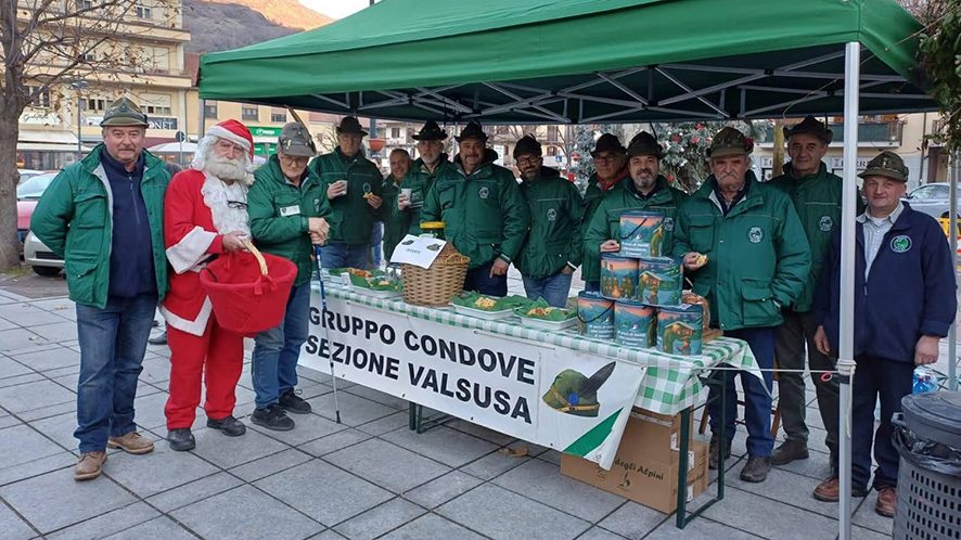 Babbo Walk (foto Facebook Comune Condove)