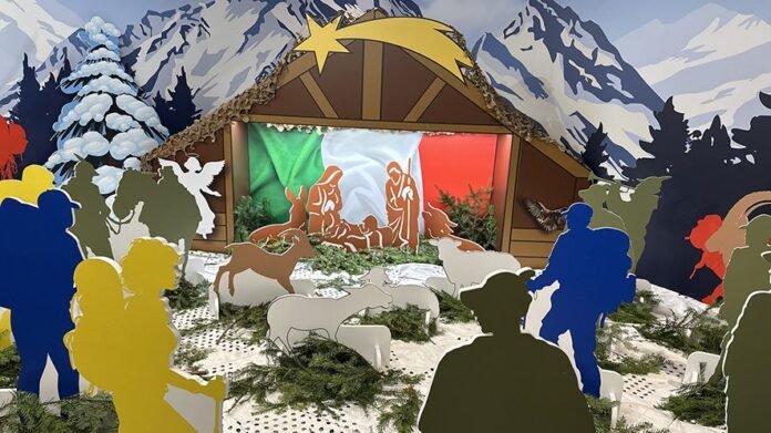Presepe Alpini a Rivoli
