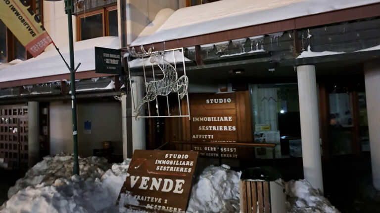 Sestriere senza luce