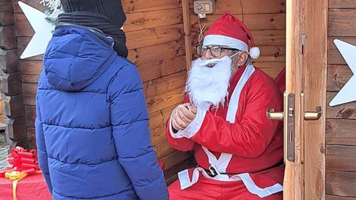 Babbo Natale a Oulx