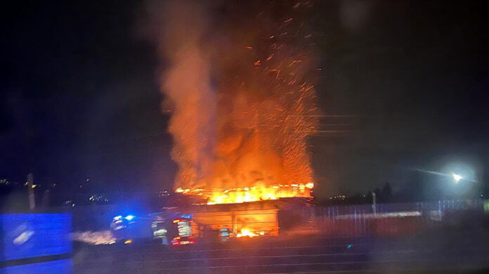Incendio ad Avigliana