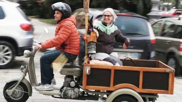 Befana in moto