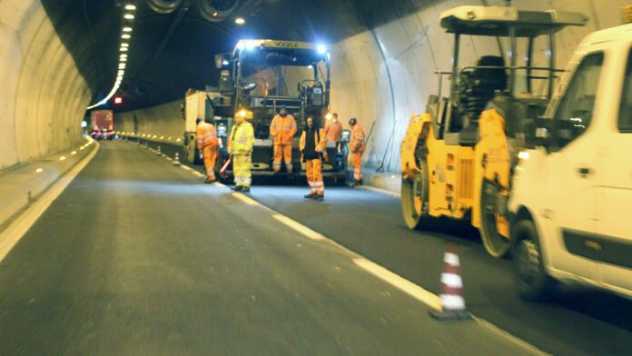 Cantiere in autostrada