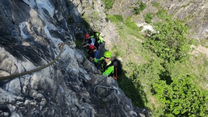 Ferrata dell'Orrido Foresto