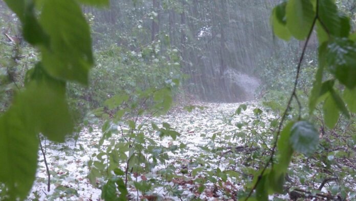 Meteo temporale grandine