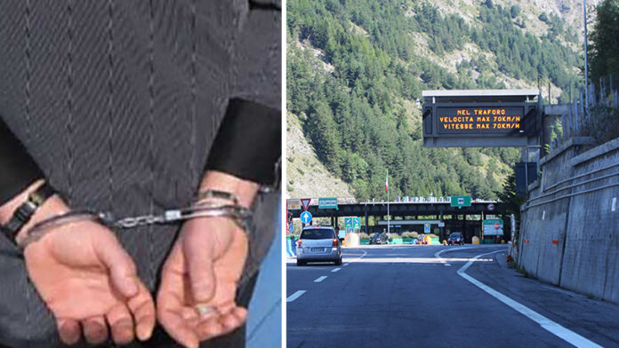 Arresto al Traforo del Frejus