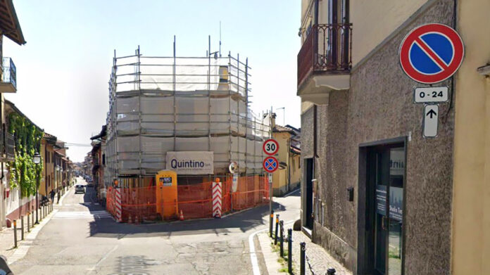 Via Montegrappa a Rivoli