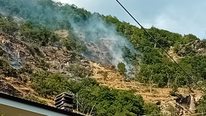 Fiamme a Marzano