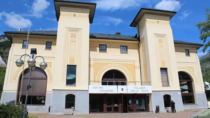 Il Palazzo delle Feste a Bardonecchia