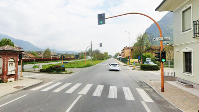 Semaforo a Chiusa di San Michele