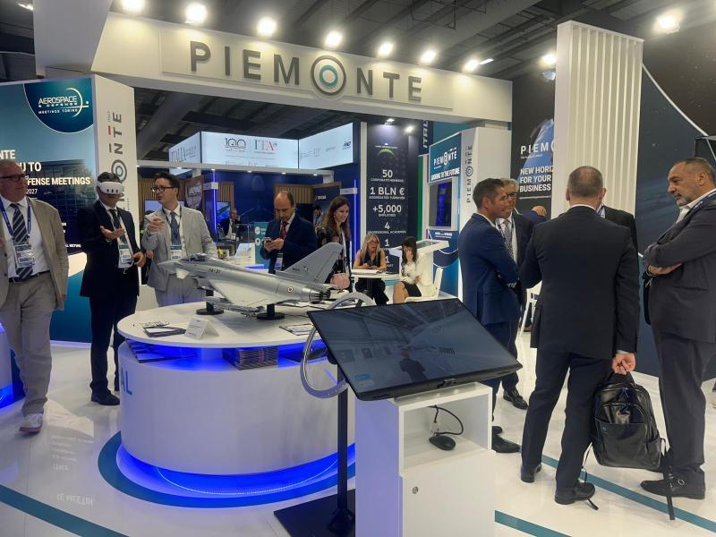 Foto dello stand del Piemonte