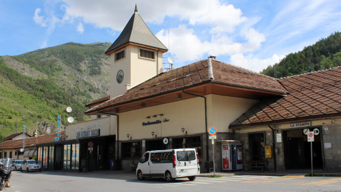 La stazione di Bardonecchia